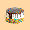 Chocolate Drip Birthday Cake