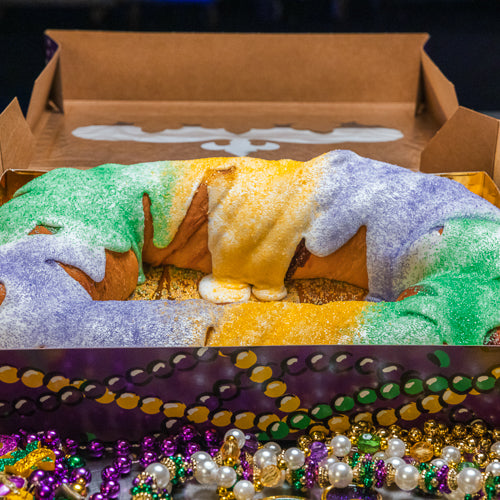 Bavarian Cream Filled King Cake