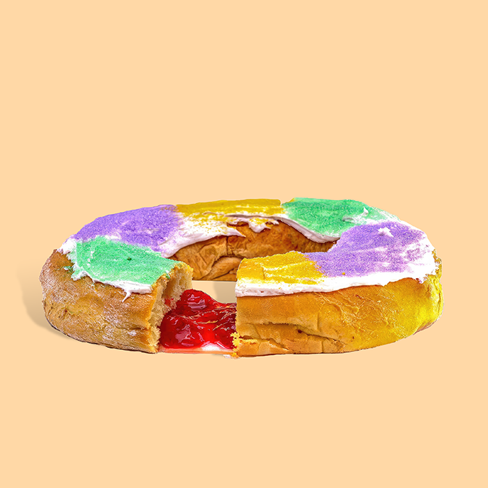 King Cake — Traditional & Filled