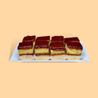 Chocolate and Lemon Doberge Squares